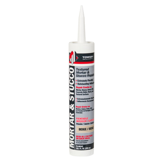Case of 12 - Tower Mortar & Stucco Repair Sealant 10.1 oz