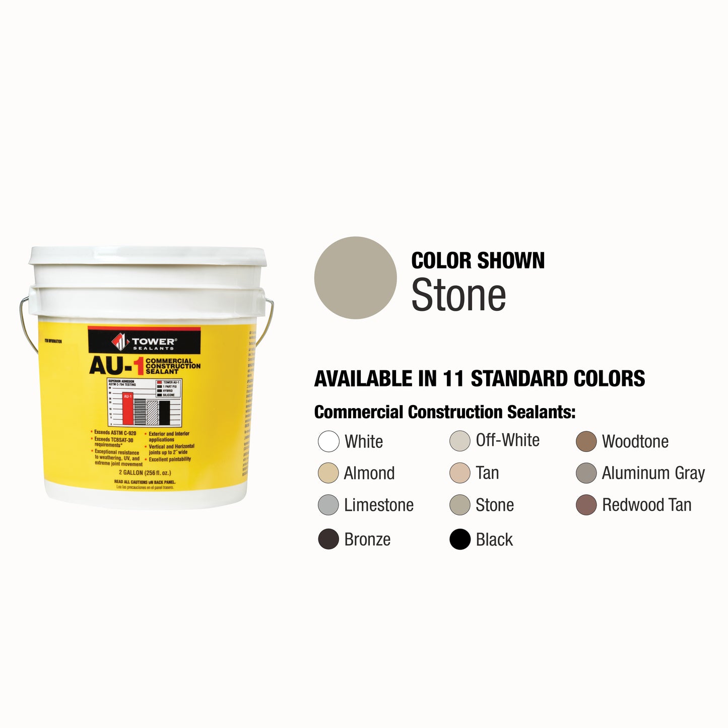 AU-1 Commercial Construction Sealant 2 Gal