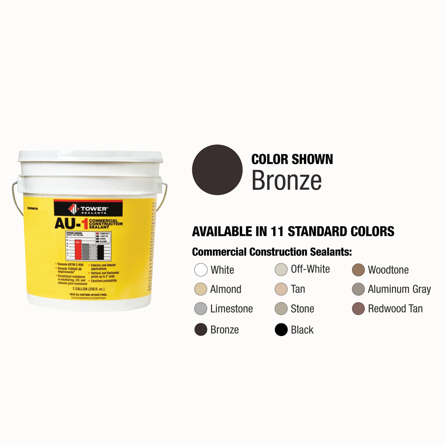 AU-1 Commercial Construction Sealant 2 Gal