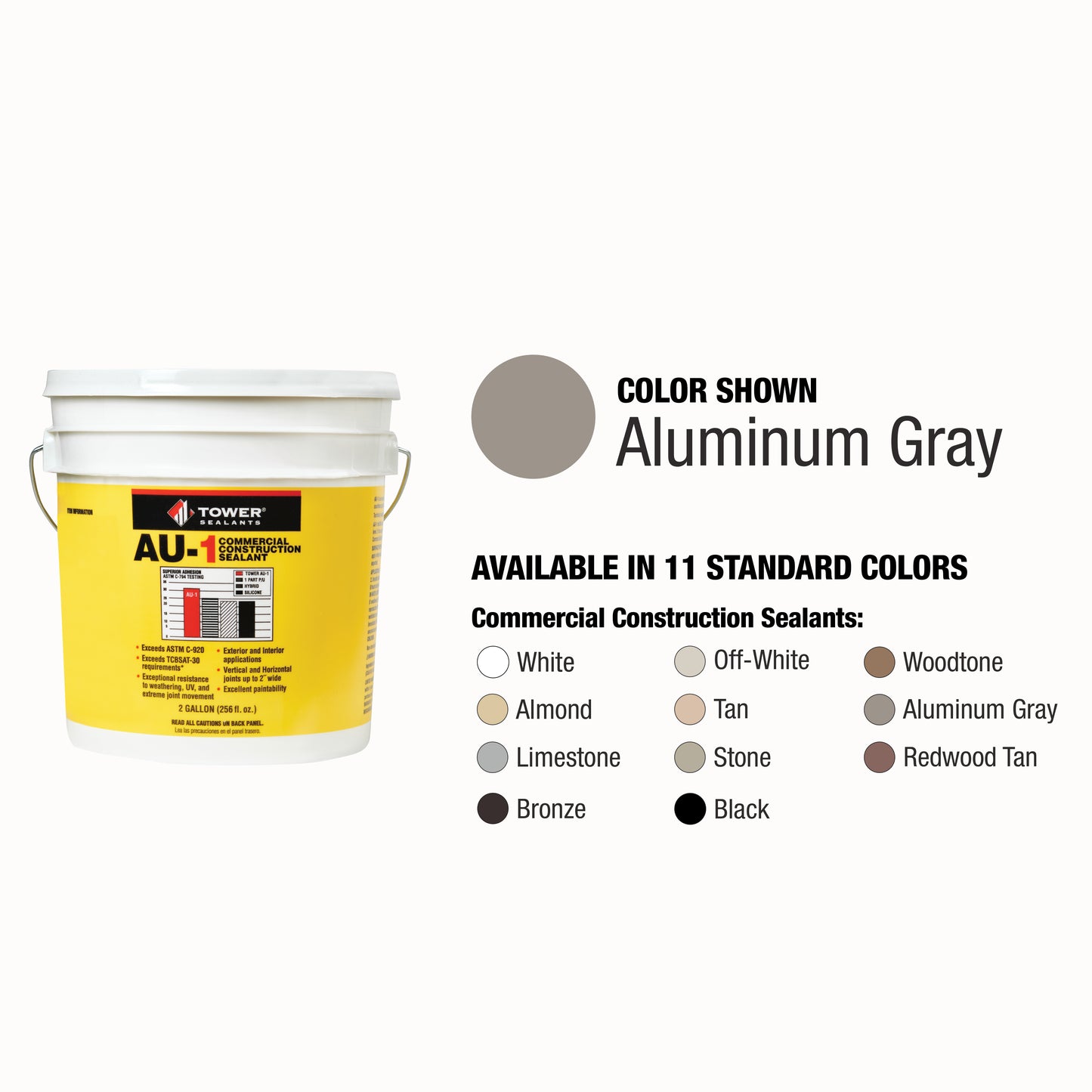 AU-1 Commercial Construction Sealant 2 Gal