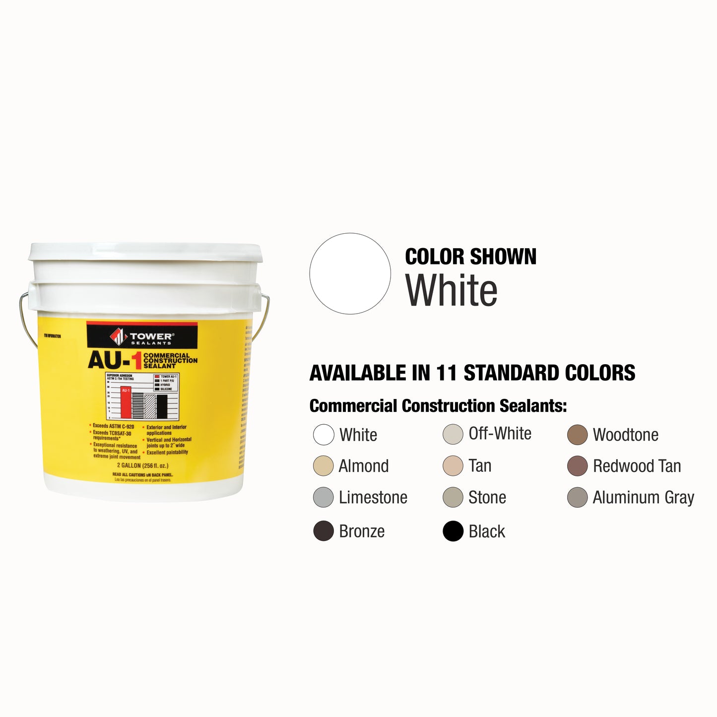 AU-1 Commercial Construction Sealant 2 Gal