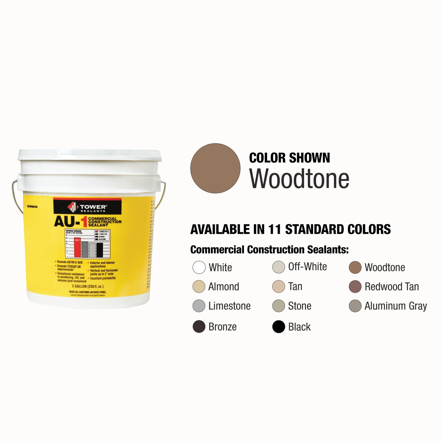 AU-1 Commercial Construction Sealant 2 Gal