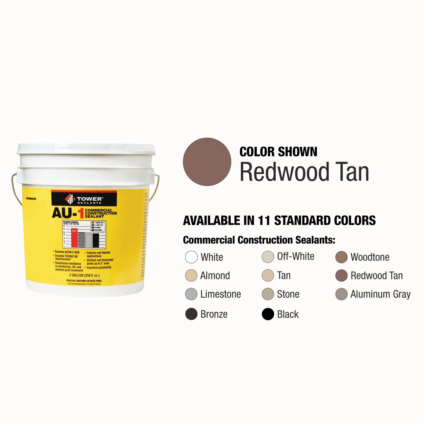 AU-1 Commercial Construction Sealant 2 Gal