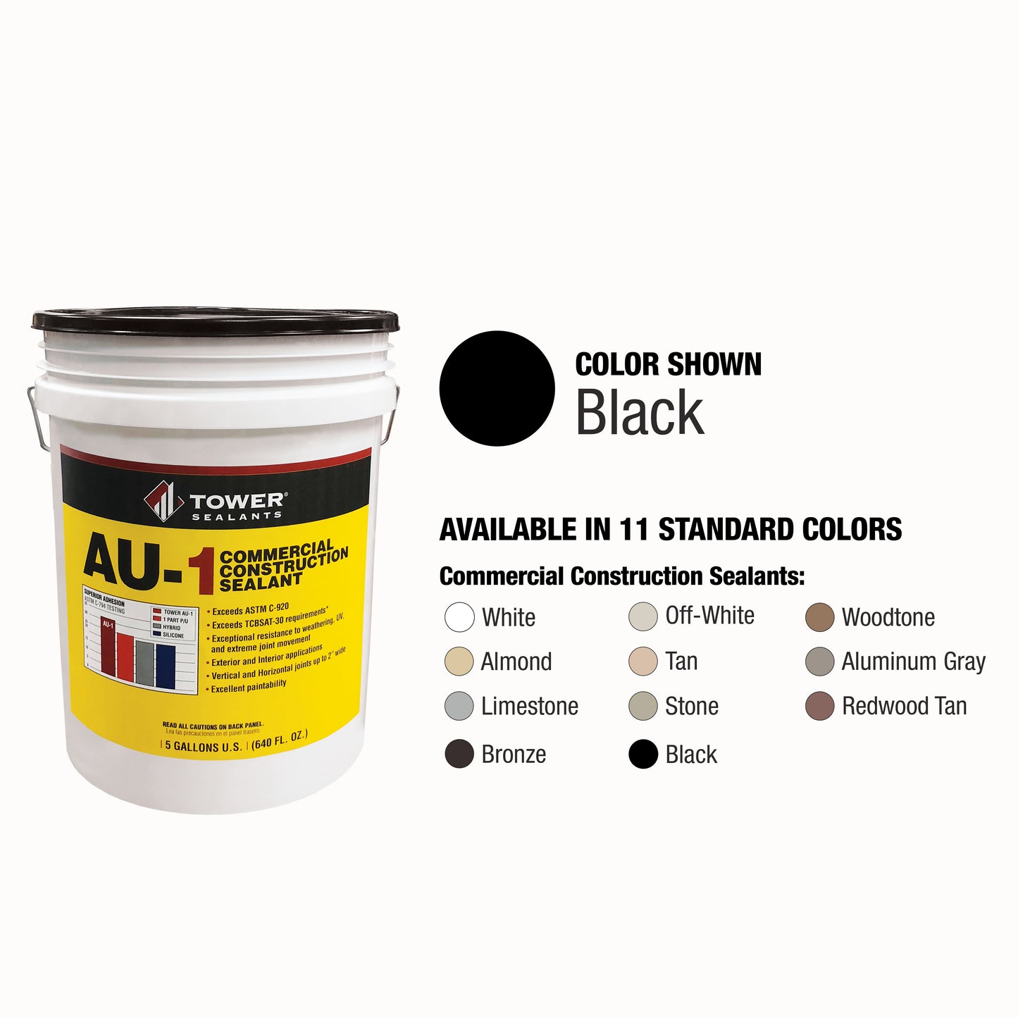 AU-1 Commercial Construction Sealant 5 Gal