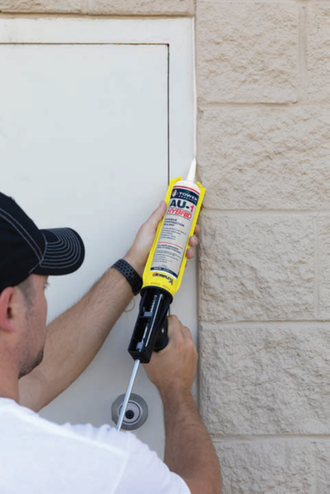 Case of 12 - AU-1 Hybrid Commercial Construction Sealant 10.1 oz