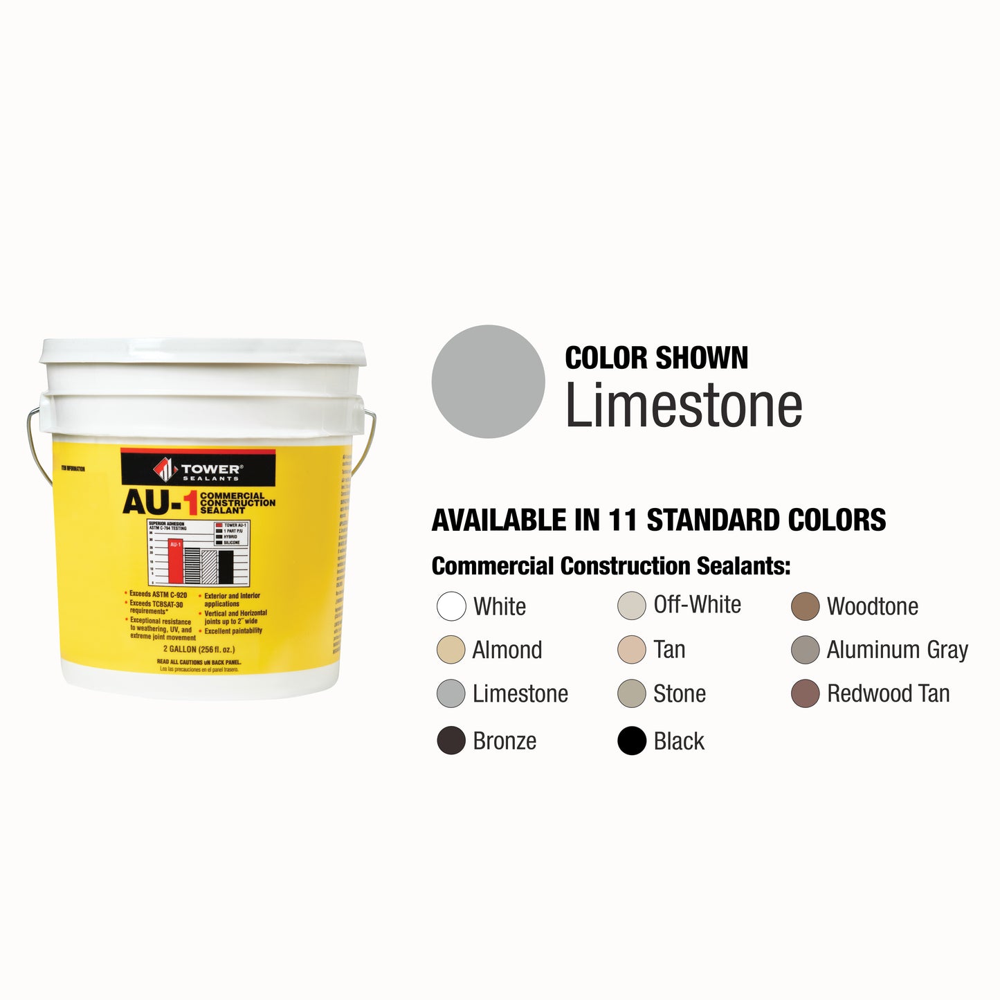 AU-1 Commercial Construction Sealant 2 Gal